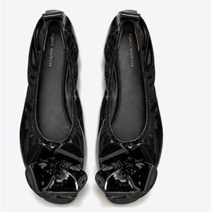 Tory Burch Flower Ballet Shoes